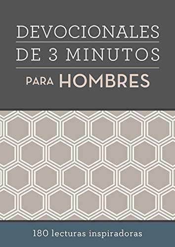 Beispielbild fr Devocionales de 3 minutos para hombres: 180 lecturas inspiradoras (Spanish Edition) zum Verkauf von HPB-Ruby