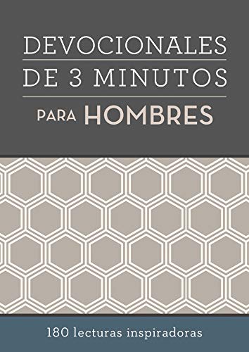 Stock image for Devocionales de 3 minutos para hombres: 180 lecturas inspiradoras (Spanish Edition) for sale by Ebooksweb