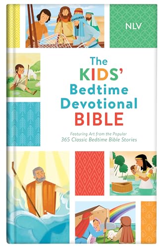 Beispielbild fr The Kids' Bedtime Devotional Bible: Featuring Art from the Popular 365 Classic Bedtime Bible Stories zum Verkauf von SecondSale