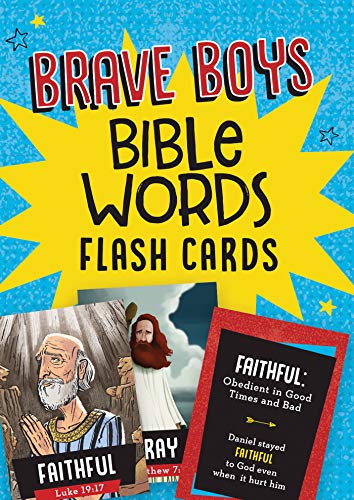 Imagen de archivo de Brave Boys Bible Words Flash Cards a la venta por Lakeside Books