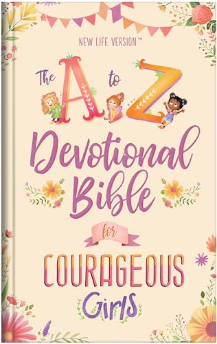 Stock image for The A to Z Devotional Bible for Courageous Girls: New Life Version for sale by Red's Corner LLC