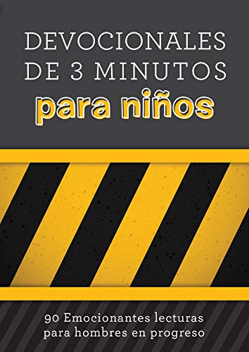 Stock image for Devocionales de 3 minutos para niños: 90 Emocionantes lecturas para hombres en progreso (3-Minute Devotions) (Spanish Edition) for sale by ZBK Books