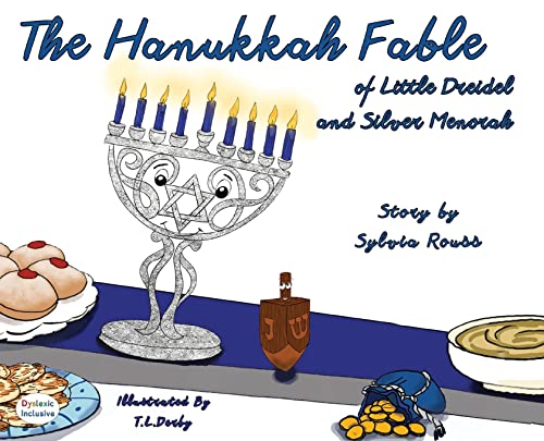 Beispielbild fr The Hanukkah Fable of Little Dreidel and Silver Menorah zum Verkauf von Buchpark