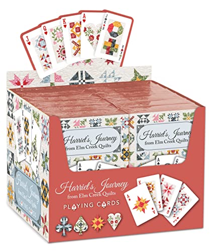 Imagen de archivo de Harriets Journey Playing Cards POP Display: Inspired by the Featured Quilt Harriets Journey from Jennifer Chiaverinis Best-Selling Novel Circle of Quilters a la venta por Book Outpost