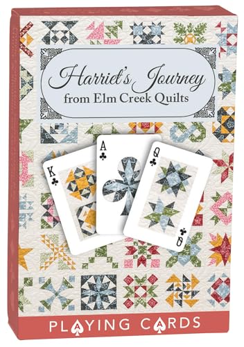 Imagen de archivo de Harriet?s Journey Playing Cards From Elm Creek Quilts: Inspired by the Featured Quilt Harriet's Journey from Jennifer Chiaverini's Novel Circle of Quilters a la venta por GF Books, Inc.