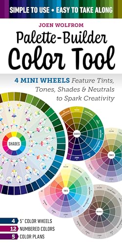 Beispielbild fr Palette-Builder Color Tool : 4 Mini Wheels Feature Tints, Tones, Shades & Neutrals to Spark Creativity zum Verkauf von AHA-BUCH GmbH