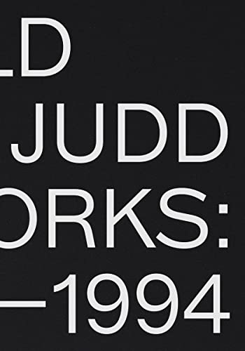 Stock image for Donald Judd for sale by Chiron Media