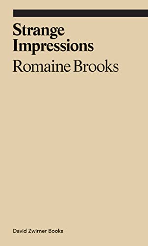 Stock image for Strange Impressions: Romaine Brooks (Ekphrasis) for sale by Chiron Media