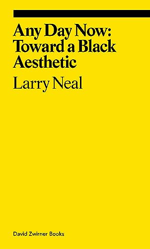 Imagen de archivo de Any Day Now: Toward a Black Aesthetic a la venta por Revaluation Books