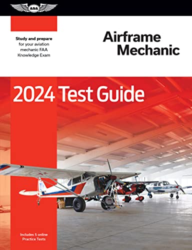 Beispielbild fr 2024 Airframe Mechanic Test Guide zum Verkauf von Blackwell's