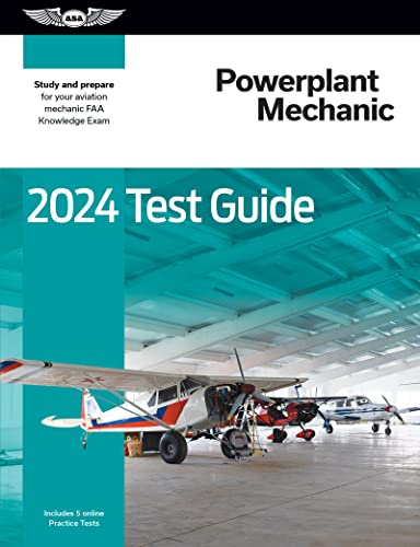 Stock image for 2024 Powerplant Mechanic Test Guide (Paperback) for sale by Grand Eagle Retail