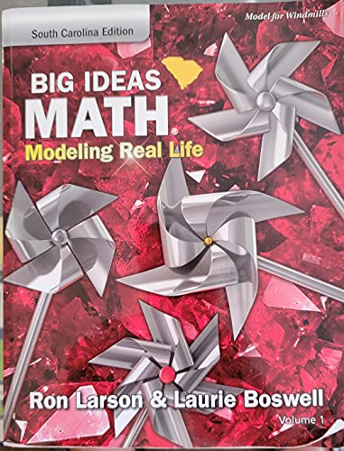 Beispielbild fr Big Ideas Math Modeling Real Life grade 1 volume 1 zum Verkauf von ThriftBooks-Atlanta