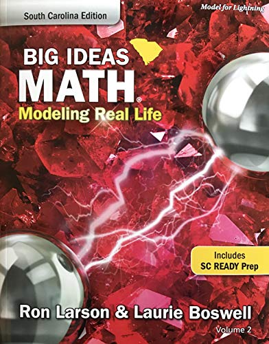 Imagen de archivo de BIG IDEAS MATH Modeling Real Life Grade 4 Student Workbook South Carolina Edition Volume 2 a la venta por SecondSale