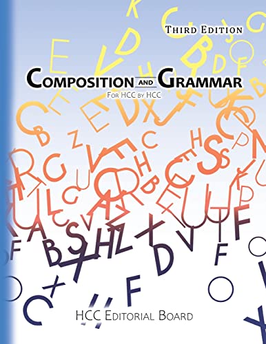 Beispielbild fr Composition and Grammar: For HCC by HCC zum Verkauf von BooksRun