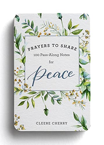 Imagen de archivo de Prayers to Share: 100 Pass-Along Notes for Peace a la venta por ZBK Books