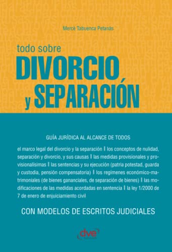 Stock image for Todo sobre divorcio y separacin for sale by Revaluation Books