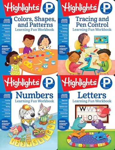 

Highlights Preschool Learning Workbook Pack (Highlights Learning Fun Workbooks) [Soft Cover ]