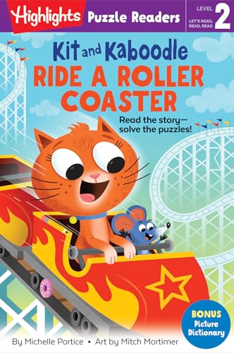 9781644721315: Kit and Kaboodle Ride a Roller Coaster (Highlights Puzzle Readers)