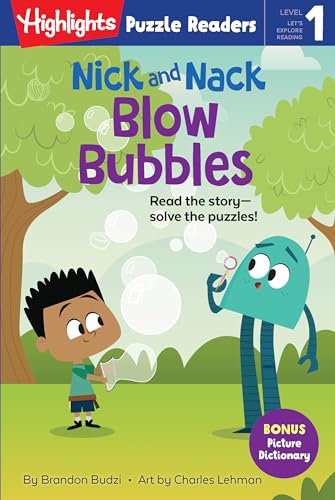 9781644721940: Nick and Nack Blow Bubbles (Highlights Puzzle Readers)