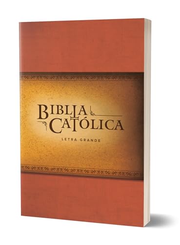 Imagen de archivo de La Biblia Catlica: Tapa blanda, tamao grande, letra grande. Rstica, roja / Ca tholic Bible a la venta por MusicMagpie