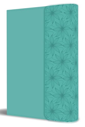 9781644735206: Biblia RVR 1960 tamao manual, smil piel aquamarina con solapa e imn / Spanish Bible RVR 1960 Handy Size Large Print Leathersoft with magnet