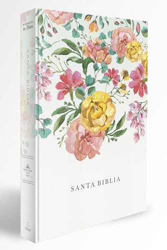 9781644737149: Biblia Reina Valera 1960 tamao manual, tapa dura, flores rosadas / Spanish Bibl e RVR 1960 Handy Size, LP, HC, pink flowers