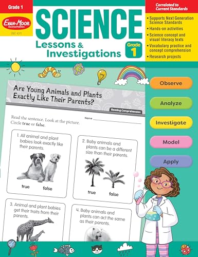 Beispielbild fr Science Lessons and Investigations, Grade 1 zum Verkauf von Russell Books