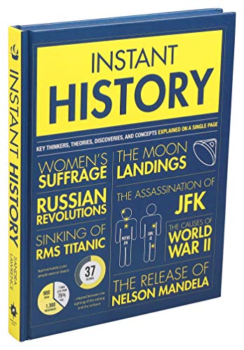 9781645170532: Instant History: Key Thinkers, Theories, Discoveries, and Concepts Explained on a Single Page