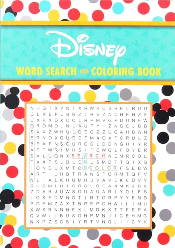 9781645174059: Disney Word Search and Coloring Book (Coloring Book & Word Search)