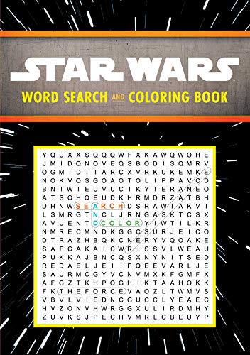 9781645174073: Star Wars: Word Search and Coloring Book (Coloring Book & Word Search)