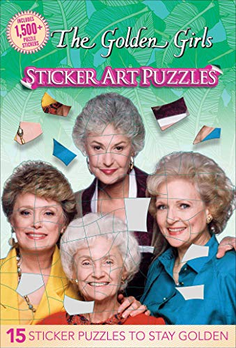 Stock image for Golden Girls Sticker Art Puzzles for sale by ThriftBooks-Atlanta