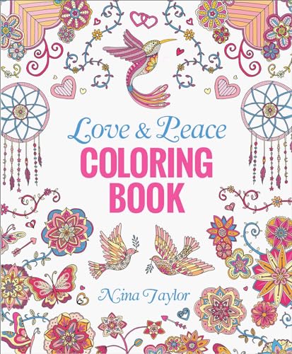 Stock image for Love & Peace Coloring Book for sale by Your Online Bookstore