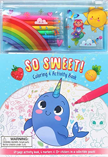Imagen de archivo de So Sweet! Coloring & Activity Book (Marker Pouch) a la venta por SecondSale