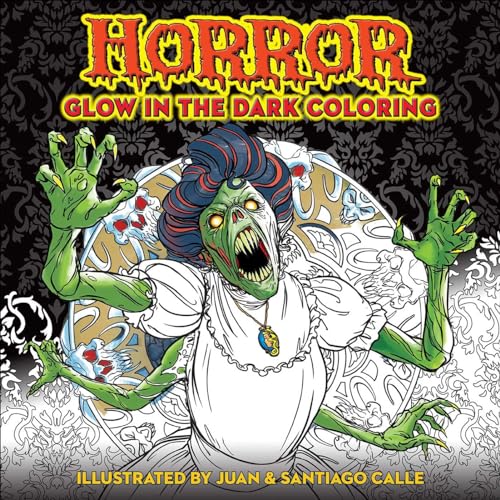 Beispielbild fr Horror Glow in the Dark Coloring zum Verkauf von HPB-Diamond