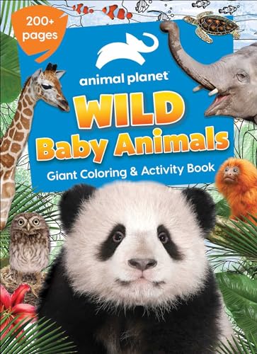 9781645176770: Wild Baby Animals Coloring Book: Giant Coloring & Activity Book