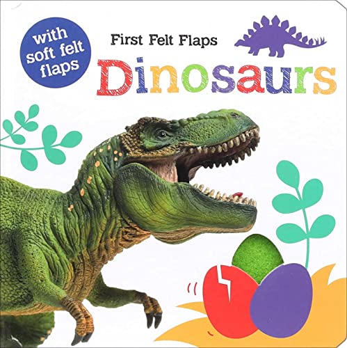 9781645178866: First Felt Flaps: Dinosaurs!