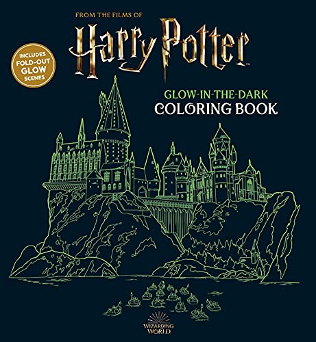 9781645179009: Harry Potter Glow in the Dark Coloring Book
