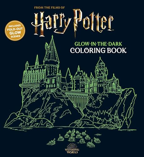 9781645179009: Harry Potter Glow in the Dark Coloring Book