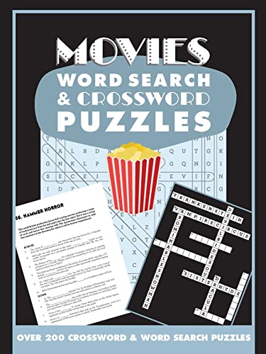 Beispielbild fr Movies Word Search and Crossword Puzzles zum Verkauf von BooksRun