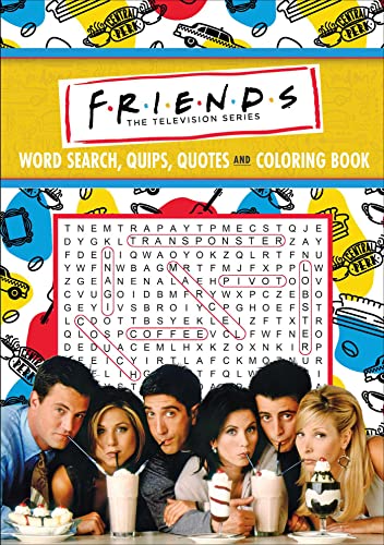 Stock image for Friends Word Search, Quips, Quotes, and Coloring Book for sale by SecondSale