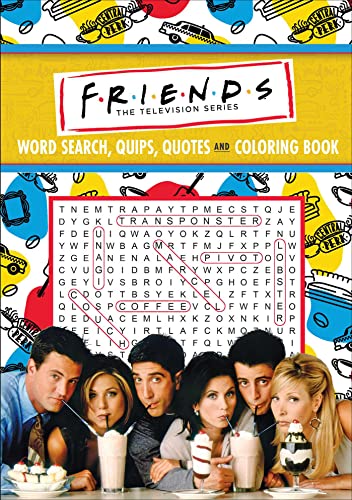 9781645179399: Friends Word Search, Quips, Quotes, and Coloring Book (Coloring Book & Word Search)