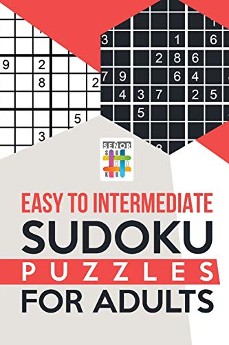 Beispielbild fr Easy to Intermediate Sudoku Puzzles for Adults zum Verkauf von Books From California