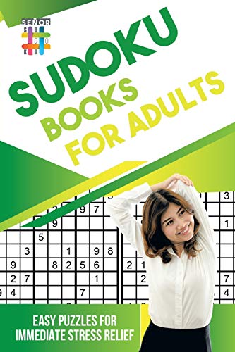 9781645214854: Sudoku Books for Adults | Easy Puzzles for Immediate Stress Relief