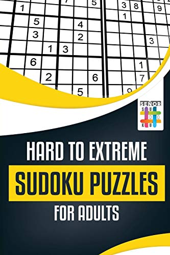 Beispielbild fr Hard to Extreme Sudoku Puzzles for Adults zum Verkauf von GF Books, Inc.