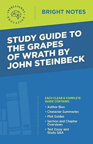 Stock image for Study Guide to The Grapes of Wrath by John Steinbeck for sale by ThriftBooks-Atlanta