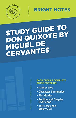 9781645423409: Study Guide to Don Quixote by Miguel de Cervantes