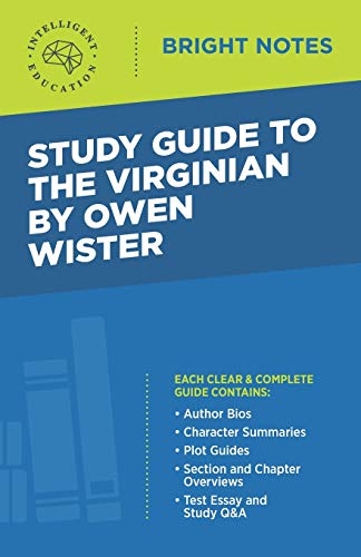 Stock image for Study Guide to The Virginian by Owen Wister for sale by ThriftBooks-Atlanta