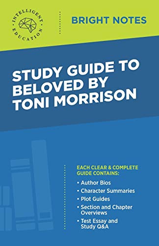 9781645425106: Study Guide to Beloved by Toni Morrison (Bright Notes)