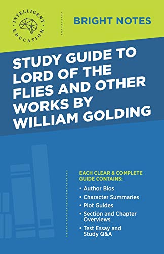 Imagen de archivo de Study Guide to Lord of the Flies and Other Works by William Golding (Bright Notes) a la venta por GF Books, Inc.