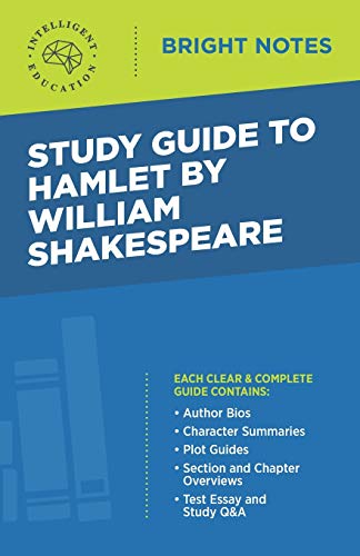 9781645425588: Study Guide to Hamlet by William Shakespeare (Bright Notes)